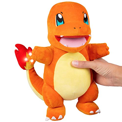 Foto 5 | Peluche Pokémon Flame Action Charmander con Luces y Sonido - Venta Internacional