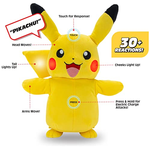 Foto 3 pulgar | Peluche Pikachu Electric Charge - Venta Internacional