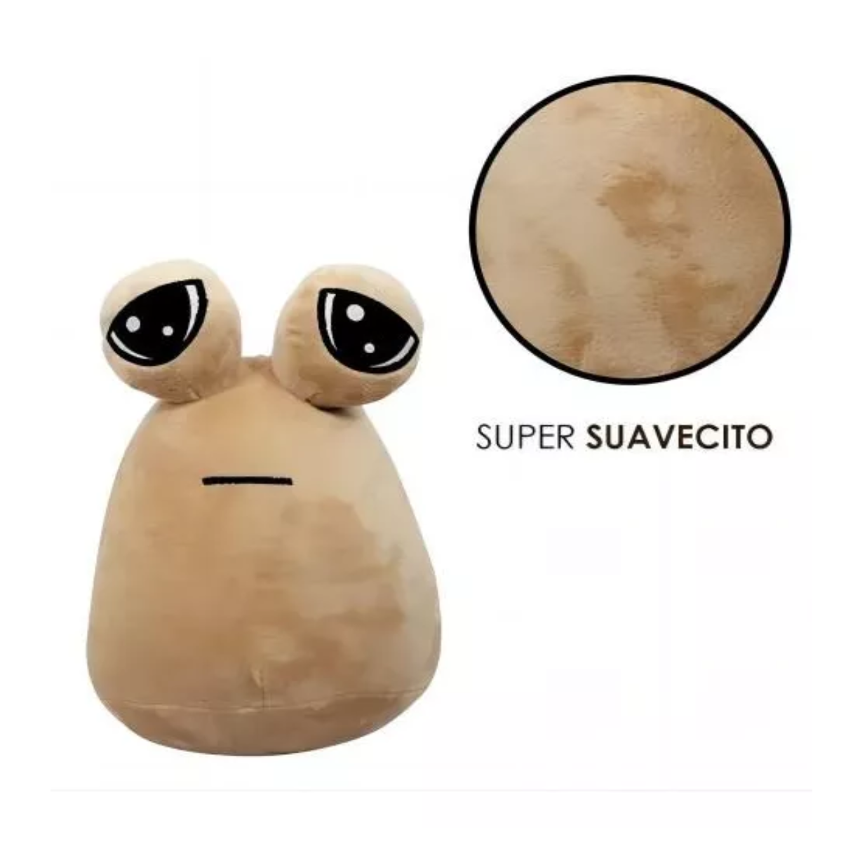 Foto 3 pulgar | Peluche Juguete  Alien Pou Furdiburb Beige
