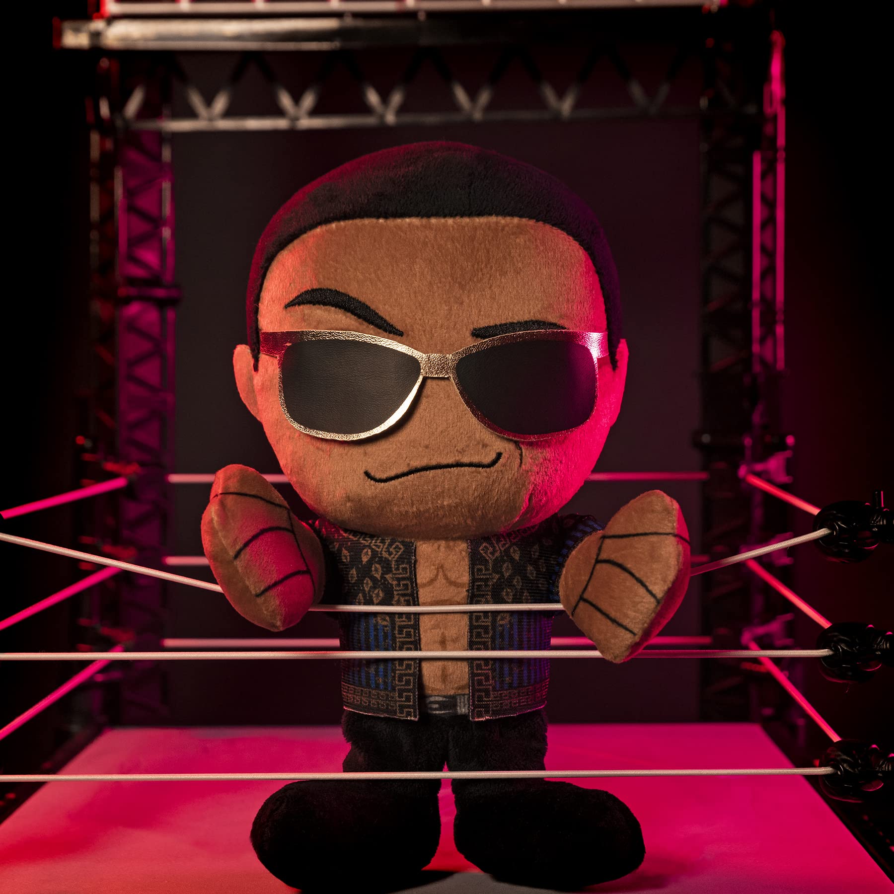 Foto 5 pulgar | Juguete de Peluche Bleacher Creatures Wwe Old School Rock De 8 Pulgadas - Venta Internacional