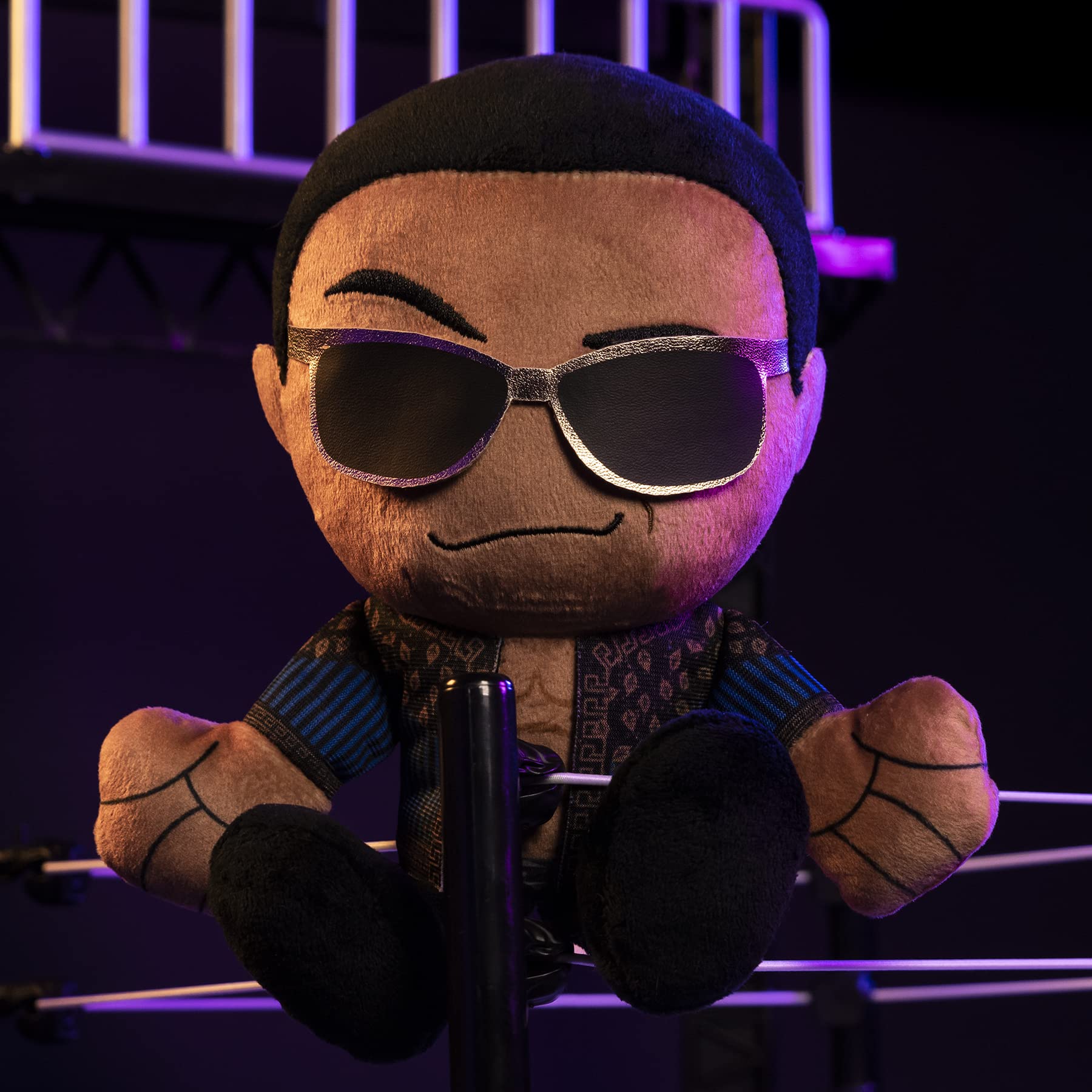Foto 7 pulgar | Juguete de Peluche Bleacher Creatures Wwe Old School Rock De 8 Pulgadas - Venta Internacional