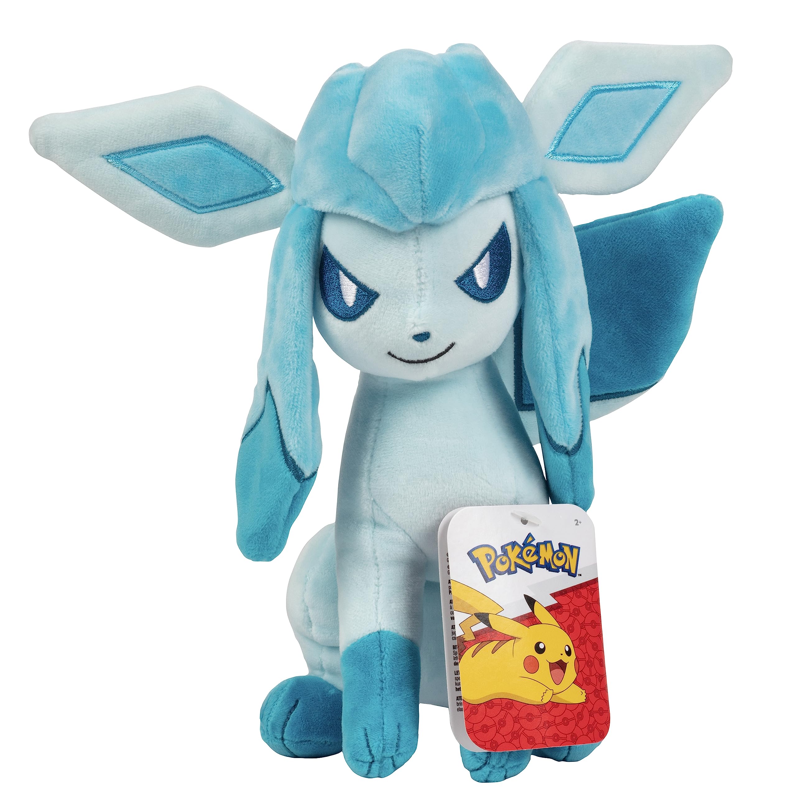 Peluche Pokémon Glaceon 20 cm con Licencia Oficial - Venta Internacional