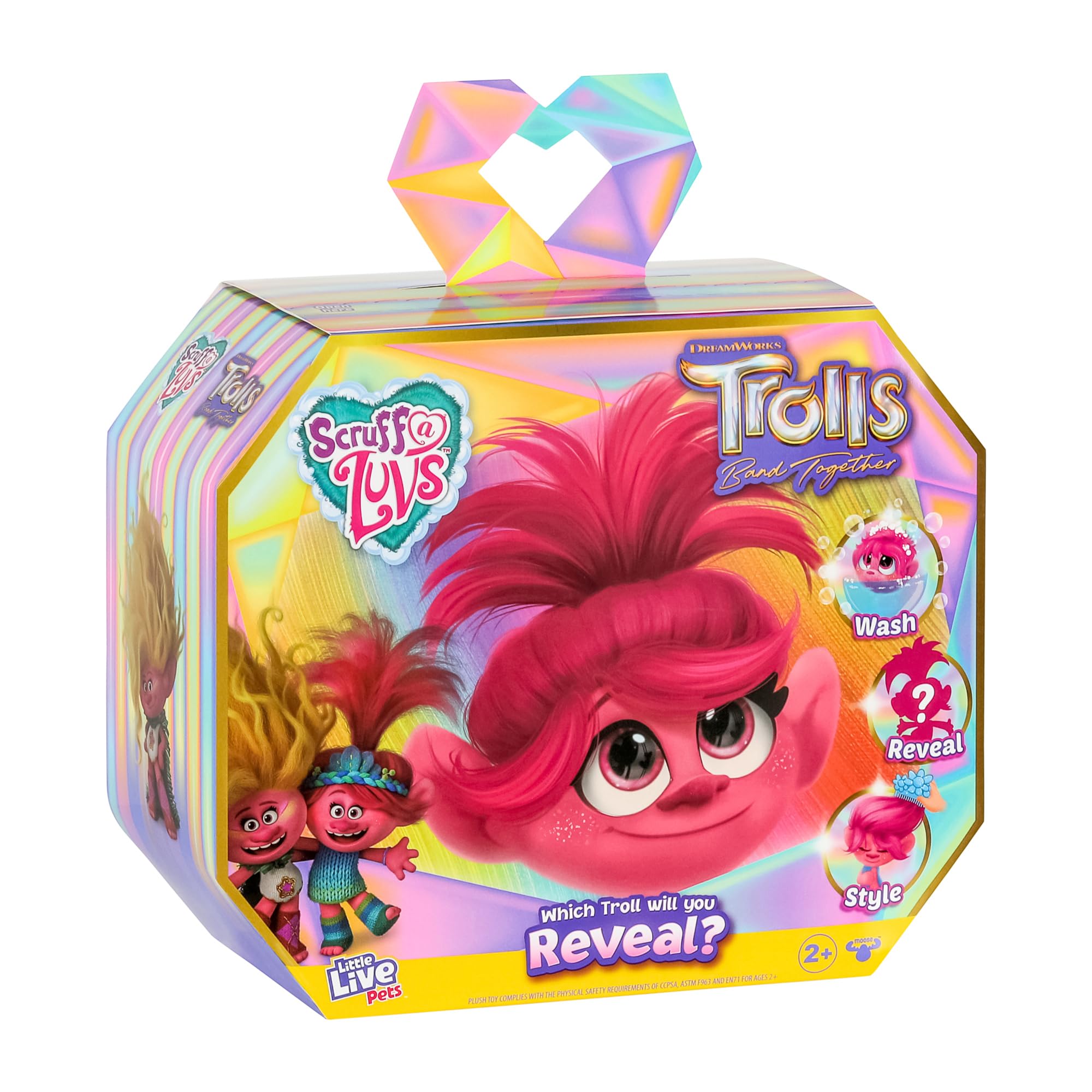 Muñeca de Peluche Little Live Pets Scruff-A-Luvs Trolls Band Trolls - Venta Internacional