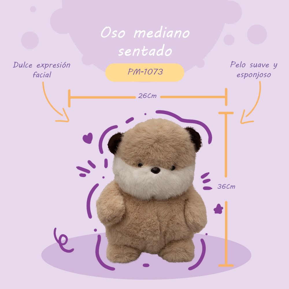 Foto 3 pulgar | Peluche Importadora La Merced de Oso