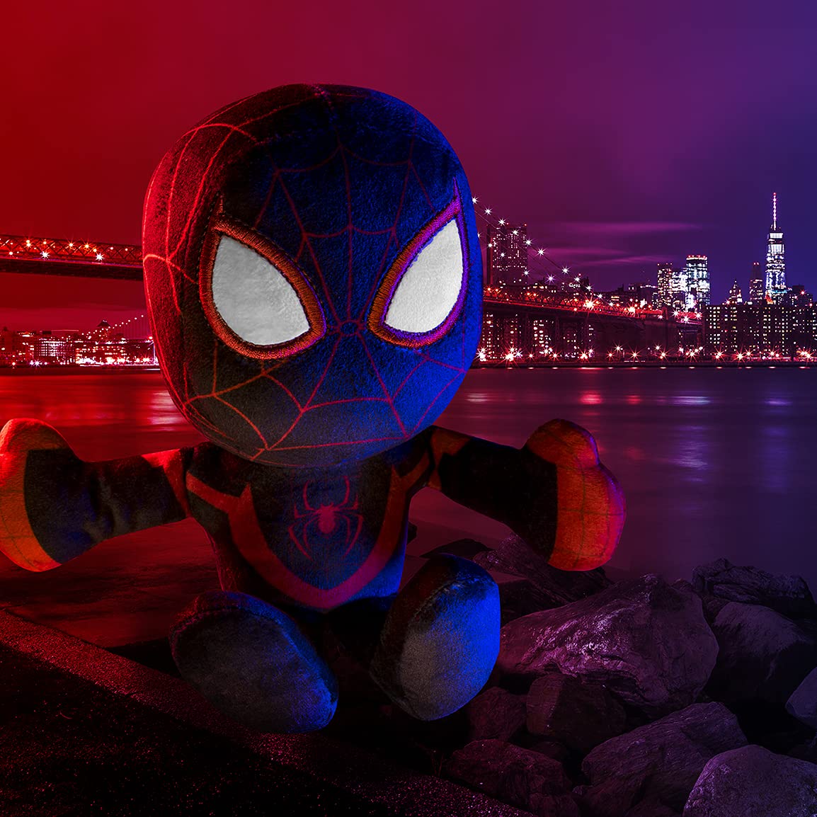 Foto 5 pulgar | Peluche Bleacher Creatures Marvel Miles Morales Spider-man - Venta Internacional