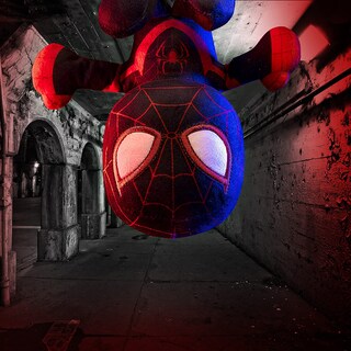 Foto 6 | Peluche Bleacher Creatures Marvel Miles Morales Spider-man - Venta Internacional