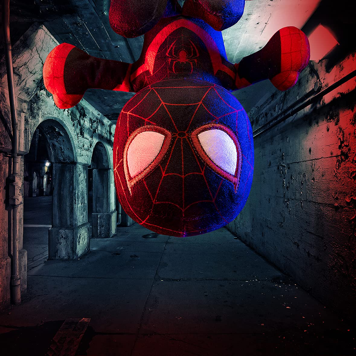 Foto 8 pulgar | Peluche Bleacher Creatures Marvel Miles Morales Spider-man - Venta Internacional