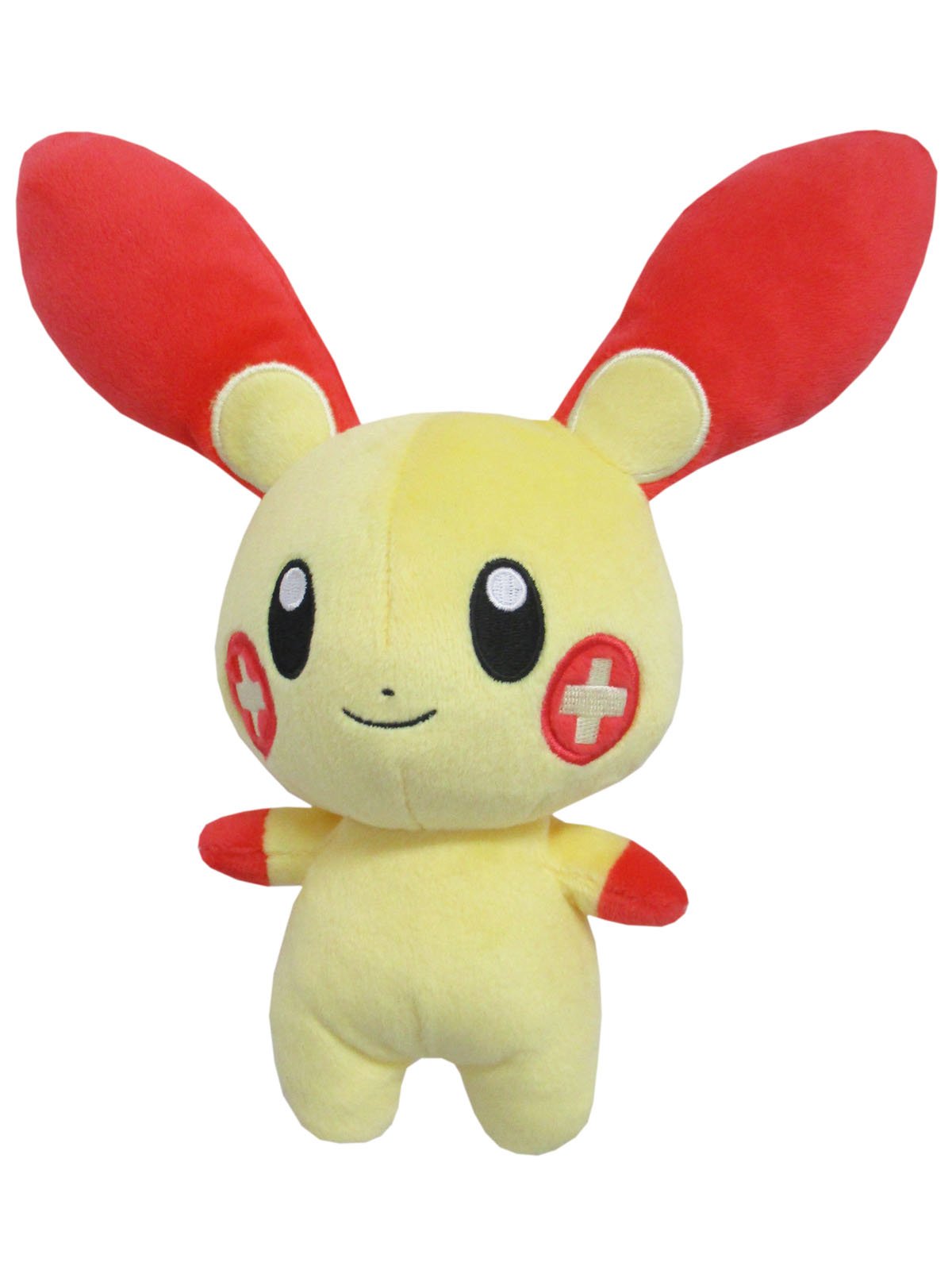 Peluche de Peluche Sanei Pokémon All Star Series PP69 Plusle de 6,5 cm