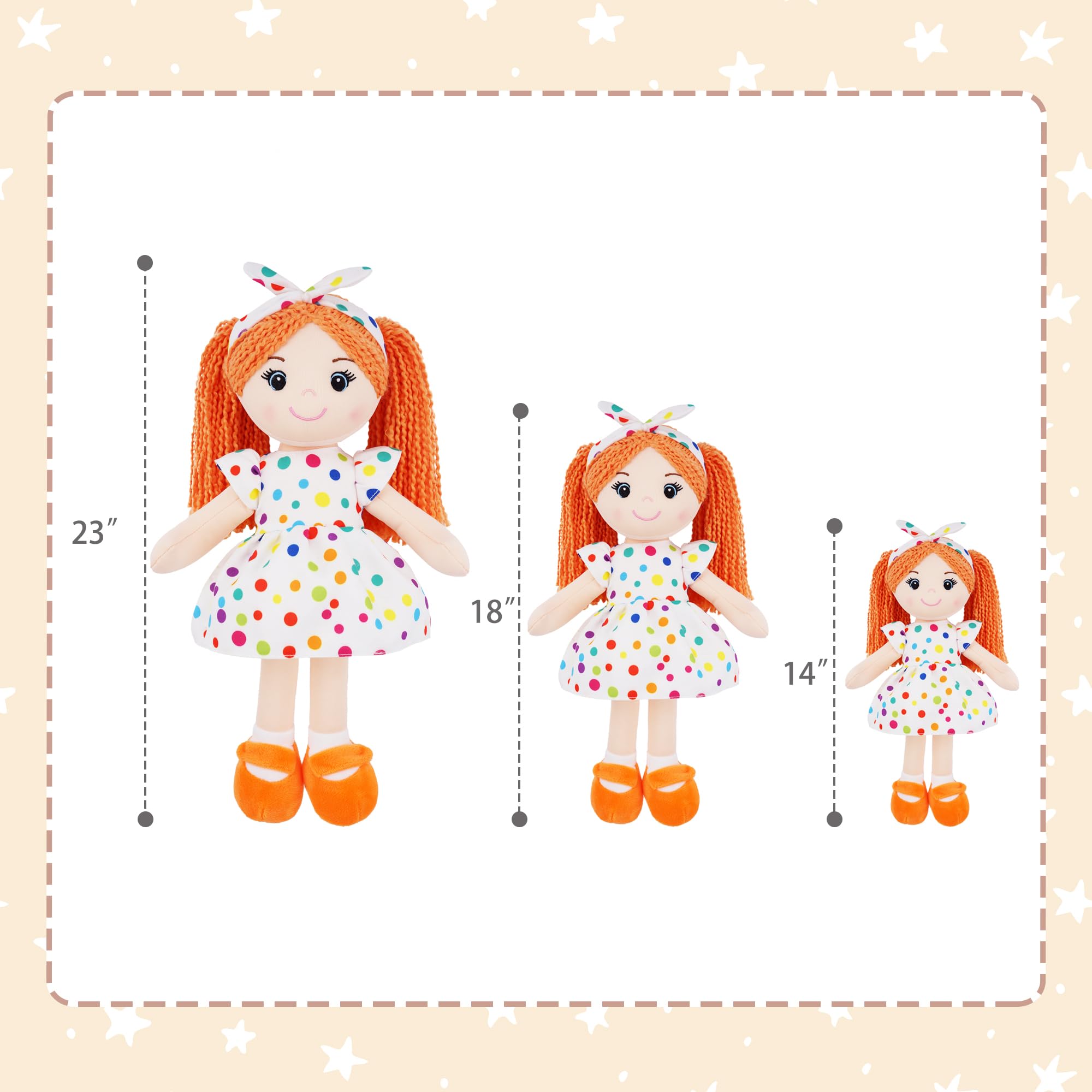 Foto 5 pulgar | Muñeca de Peluche June Garden 14 Snuggle Cuties Aisha Muslim Hijab - Venta Internacional