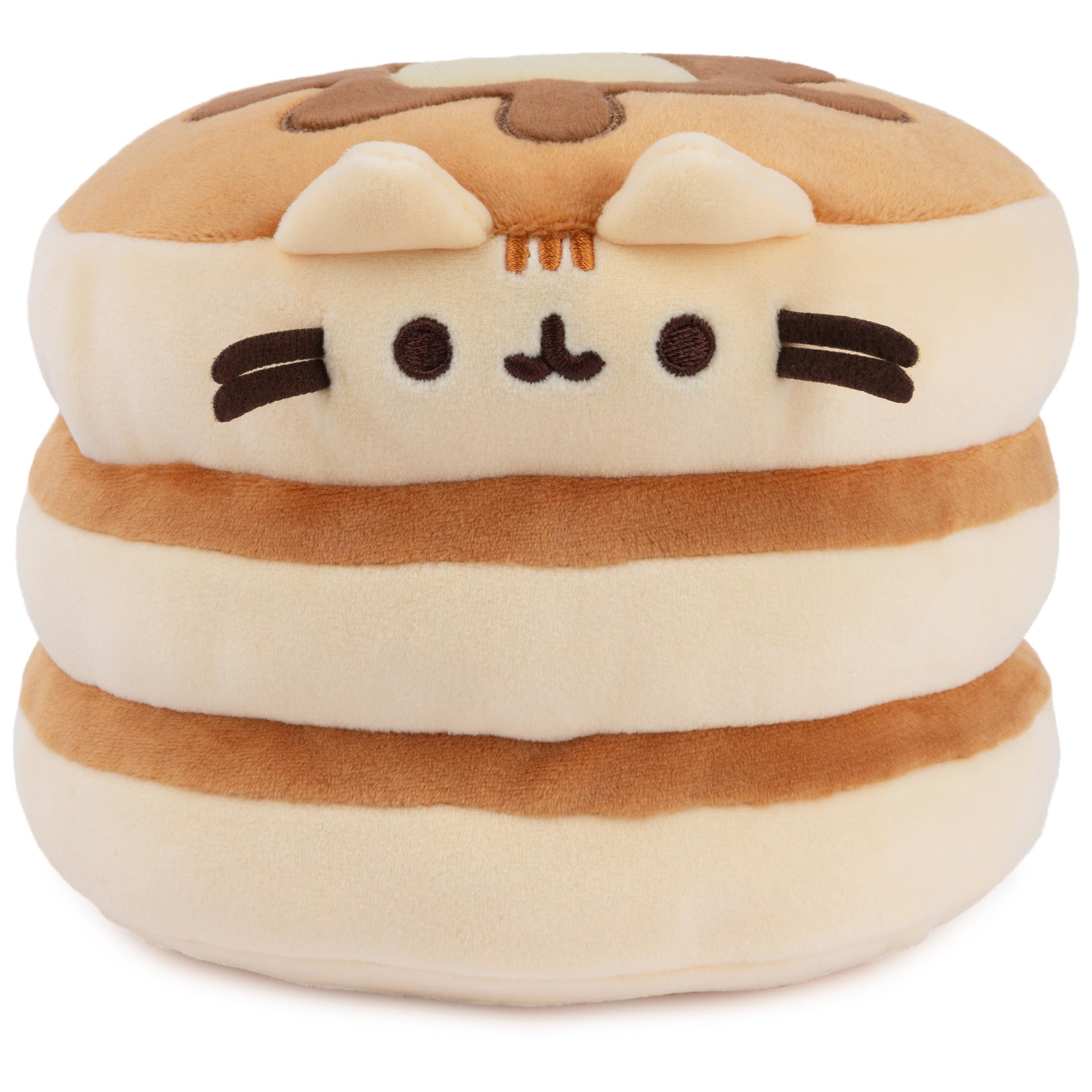 Foto 2 pulgar | Peluche Gund Pusheen The Cat Pancake Squisheen Marrón 15 cm - Venta Internacional
