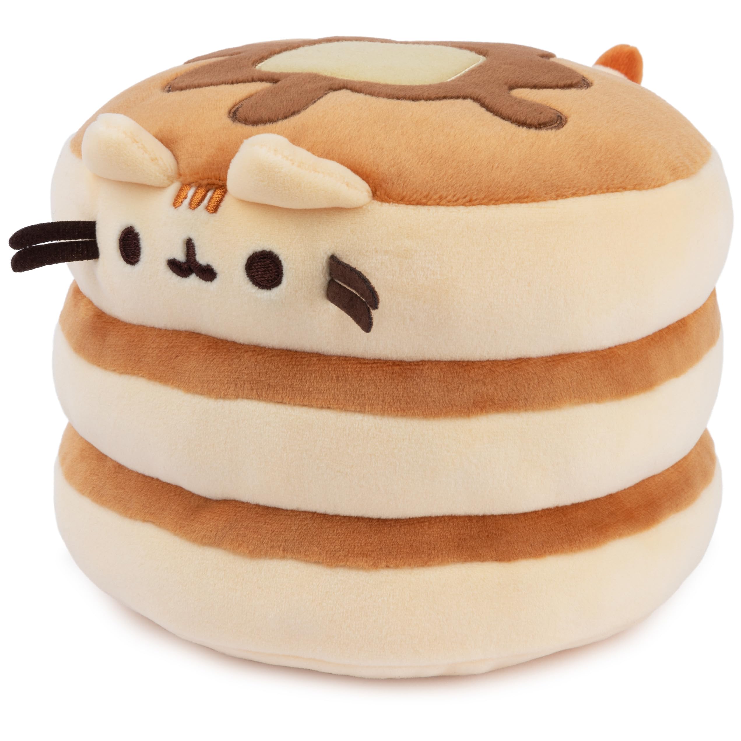 Foto 5 pulgar | Peluche Gund Pusheen The Cat Pancake Squisheen Marrón 15 cm - Venta Internacional