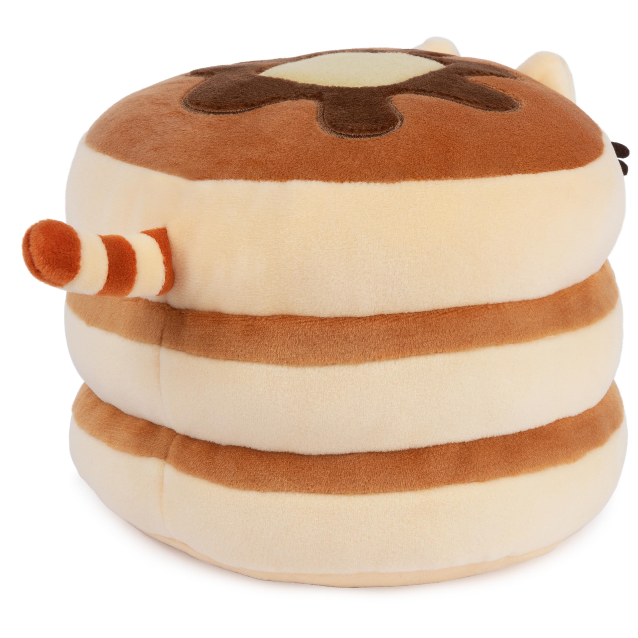 Foto 6 pulgar | Peluche Gund Pusheen The Cat Pancake Squisheen Marrón 15 cm - Venta Internacional