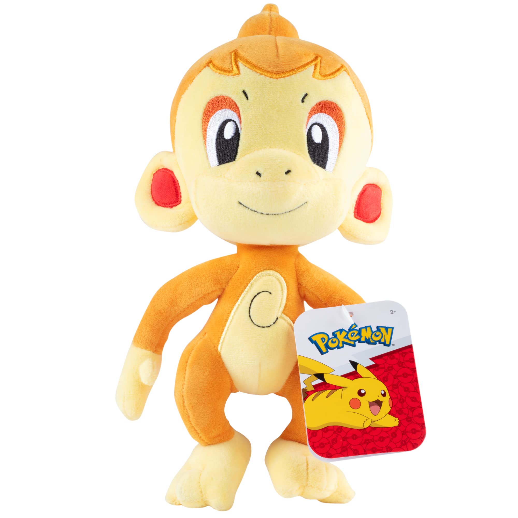 Foto 3 pulgar | Peluche Pokémon Chimchar 20 cm - Venta Internacional