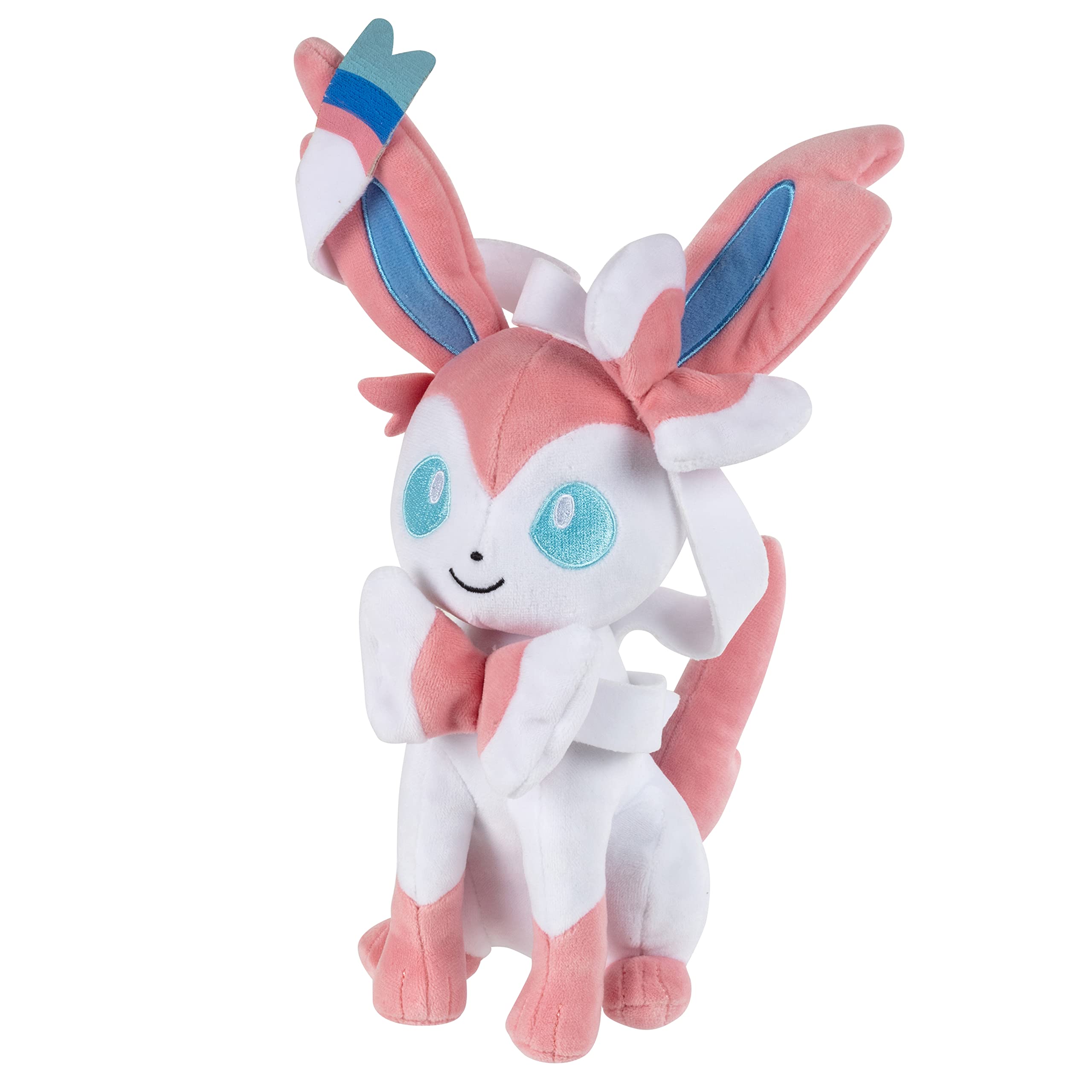 Foto 4 pulgar | Peluche Pokémon Sylveon de 8 Pulgadas con Licencia Oficial - Venta Internacional