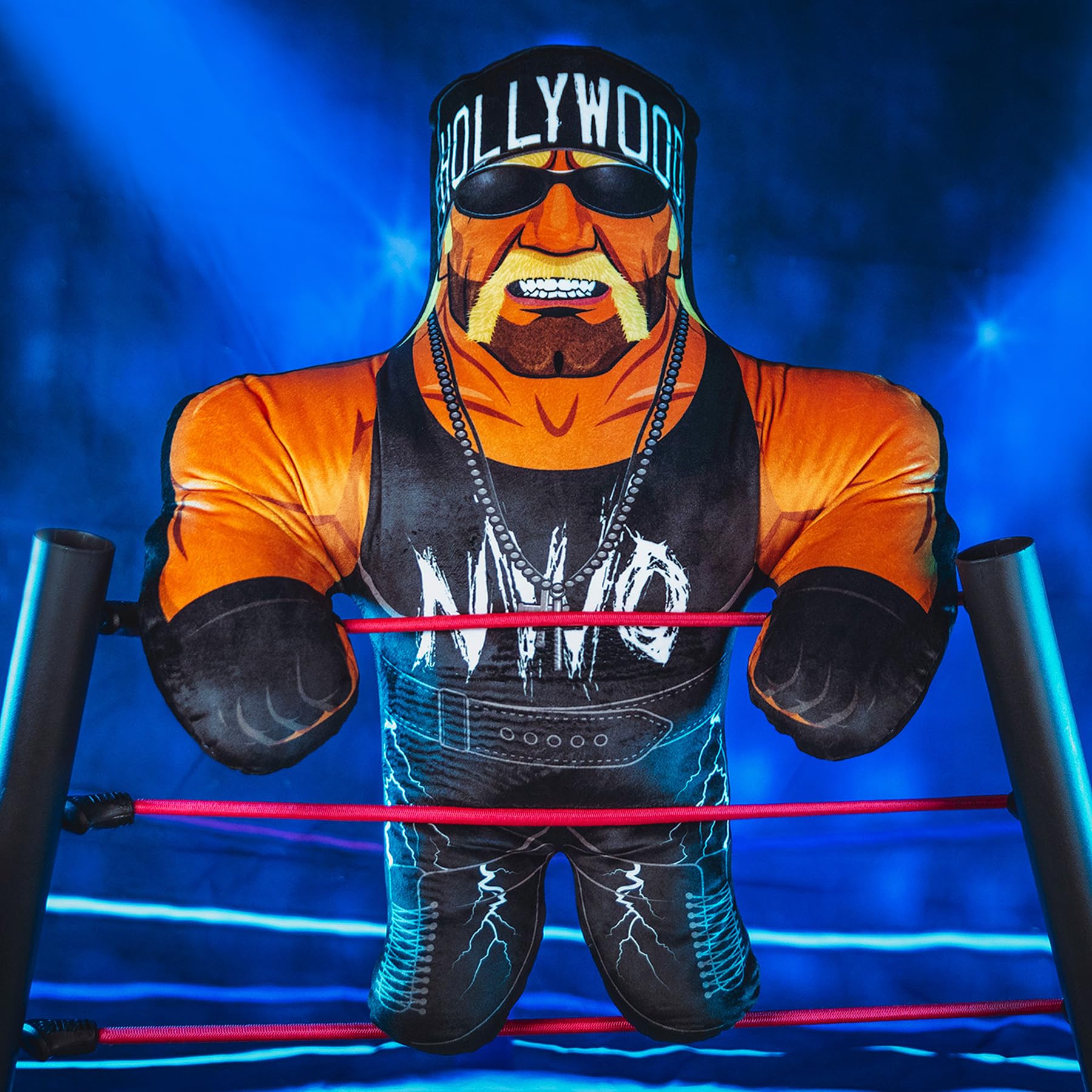 Foto 5 pulgar | Peluche Bleacher Creatures WWE Hollywood Hogan 24 " - Venta Internacional