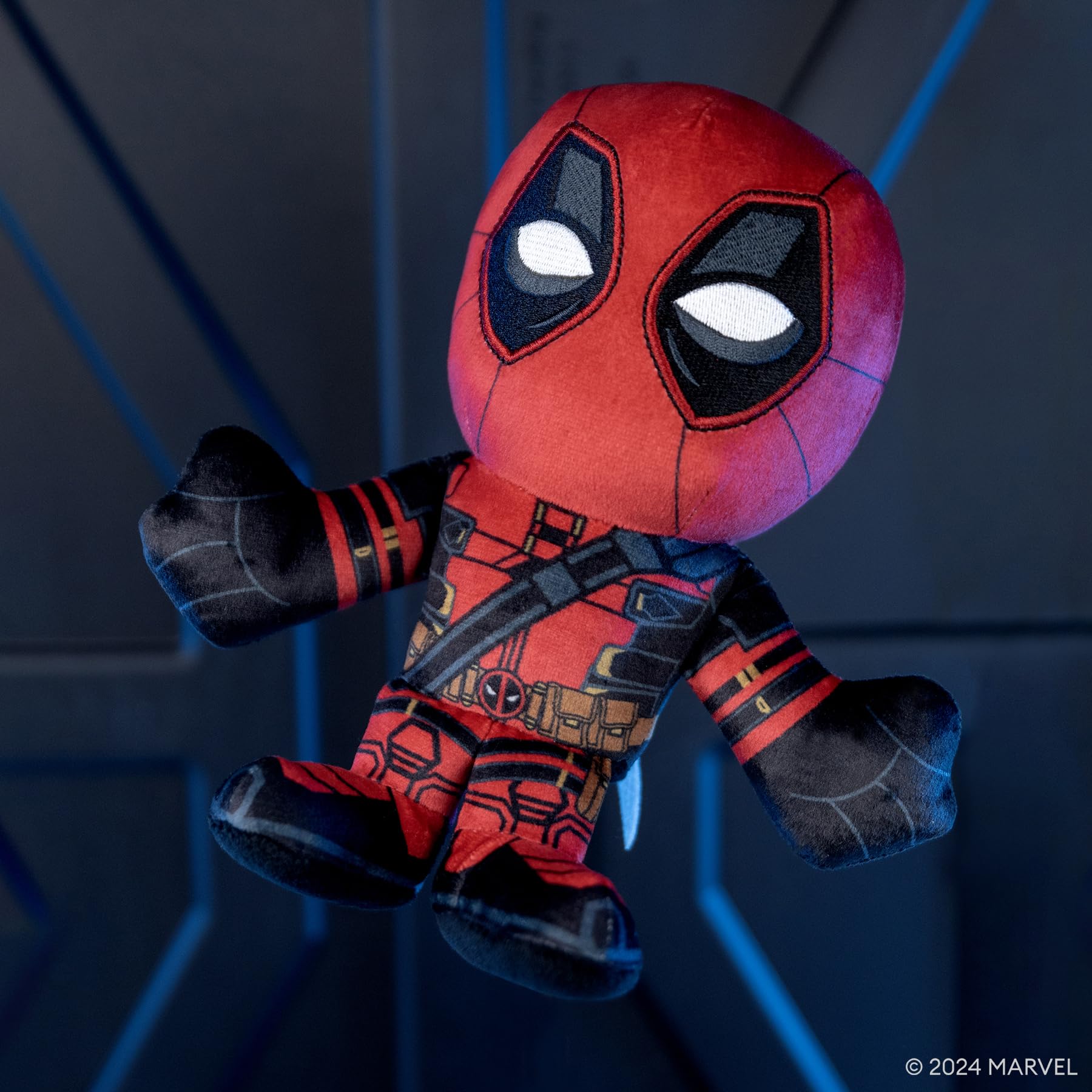 Foto 3 pulgar | Peluche Bleacher Creatures Marvel Deadpool 8 Kuricha Sitting - Venta Internacional