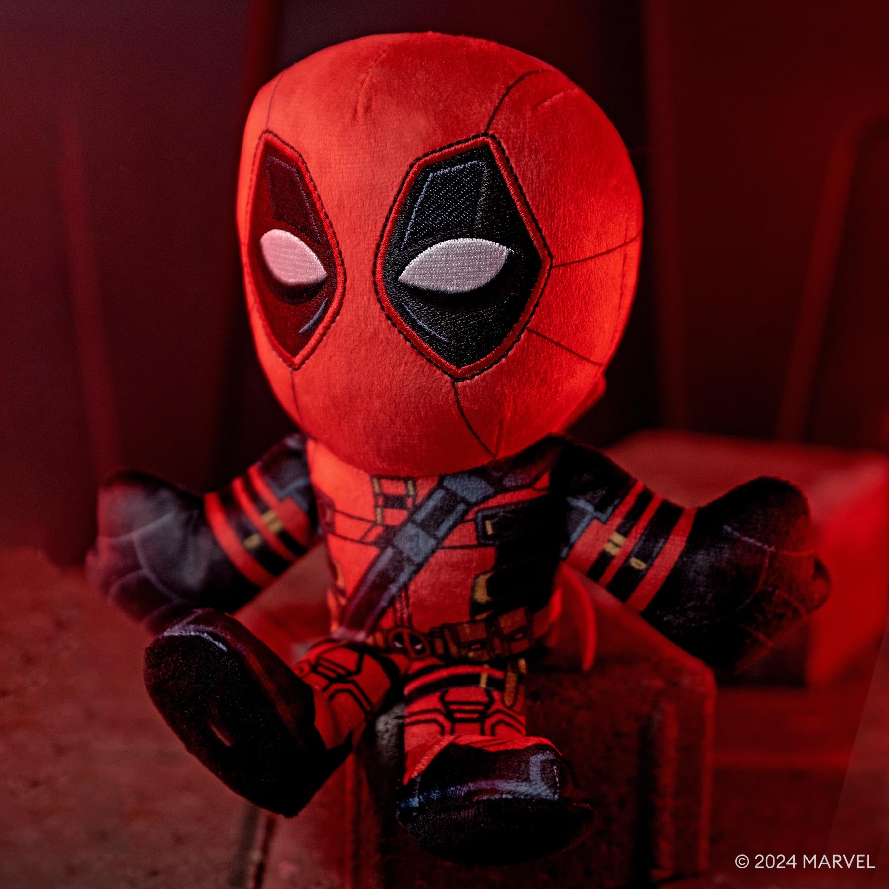 Foto 5 pulgar | Peluche Bleacher Creatures Marvel Deadpool 8 Kuricha Sitting - Venta Internacional