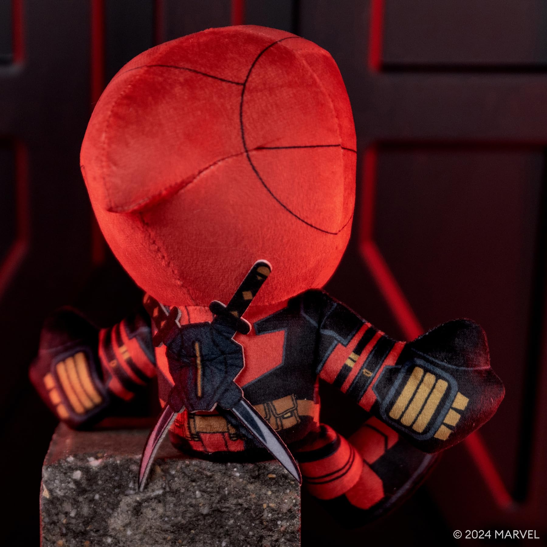 Foto 7 pulgar | Peluche Bleacher Creatures Marvel Deadpool 8 Kuricha Sitting - Venta Internacional