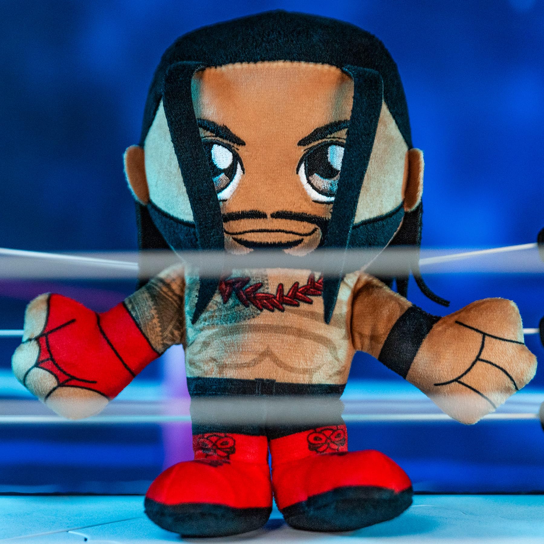 Foto 5 pulgar | Peluche Bleacher Creatures Wwe Roman Reigns 8 Kuricha - Venta Internacional