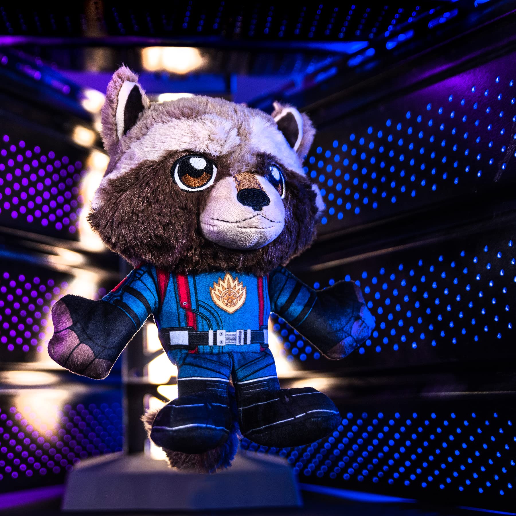 Foto 3 pulgar | Peluche Bleacher Creatures Marvel Rocket Raccoon de 8 Pulgadas - Venta Internacional