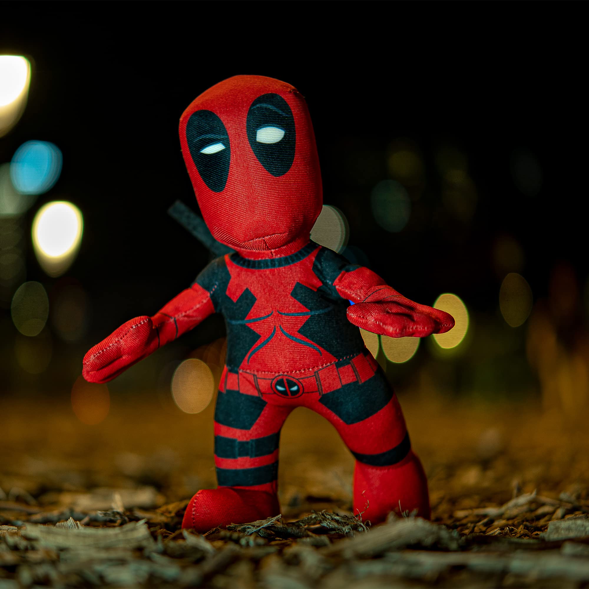 Foto 5 pulgar | Figura de Peluche Bleacher Creatures Marvel Deadpool 10 Pulgadas - Venta Internacional