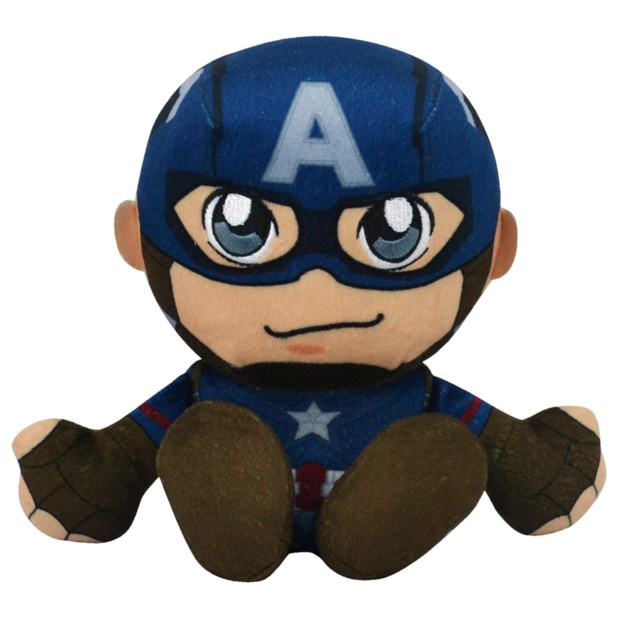 Foto 2 pulgar | Peluche Bleacher Creatures Marvel Captain América de 8 Pulgadas - Venta Internacional