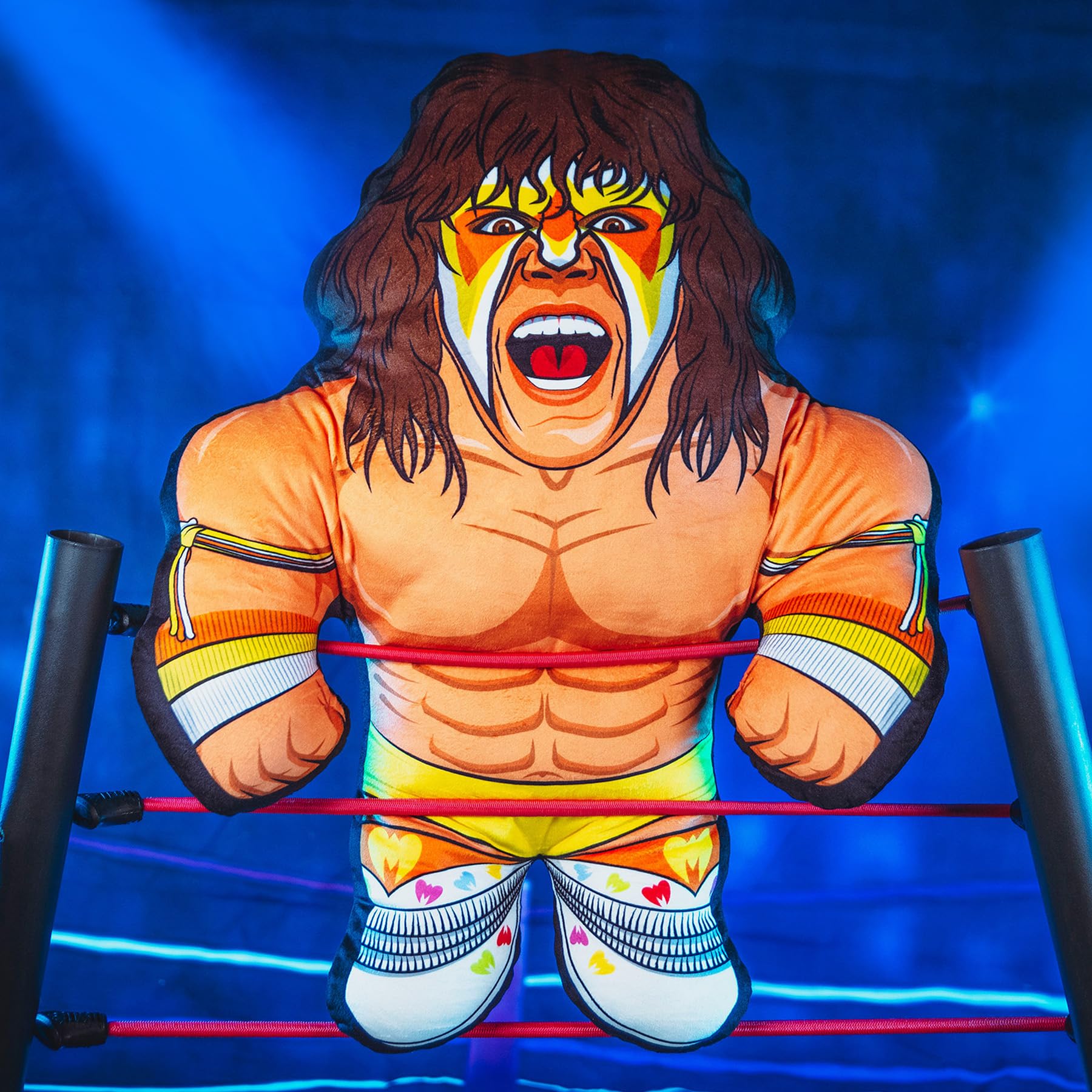 Foto 5 pulgar | Peluche Bleacher Creatures WWE Ultimate Warrior 60 cm - Venta Internacional