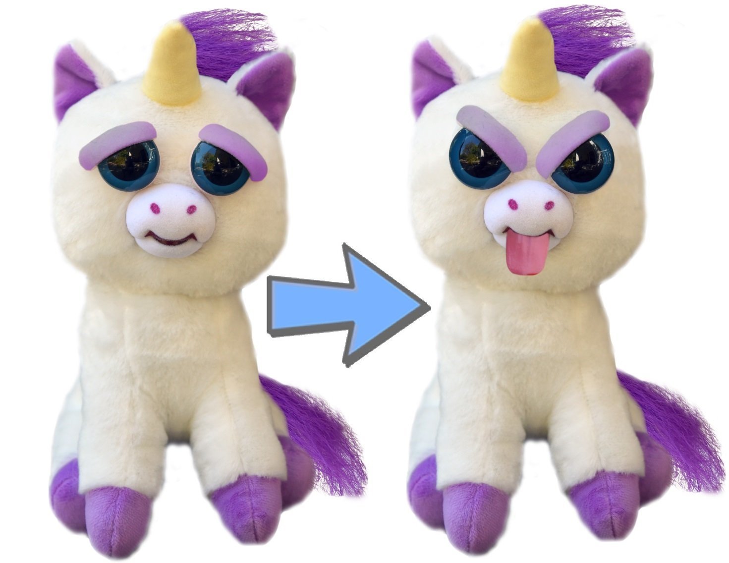 Foto 3 pulgar | Peluche Feisty Pets Glenda Glitterpoop - Venta Internacional
