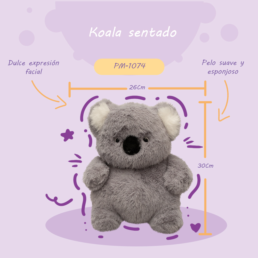 Foto 3 pulgar | Peluche Importadora La Merced de Koala