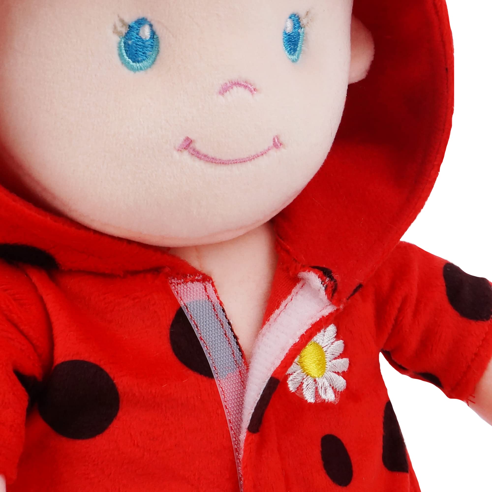 Foto 3 pulgar | Muñeca de Peluche June Garden Sweet Dolly Ladybug 30 cm - Venta Internacional