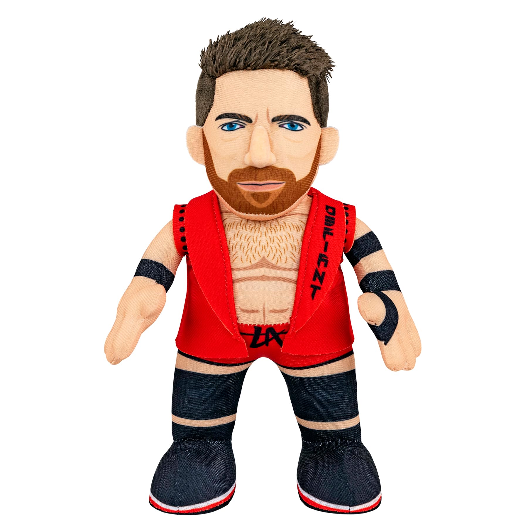 Figura de Peluche Bleacher Creatures Wwe L.A. Knight de 10 cm de Altura - Venta Internacional