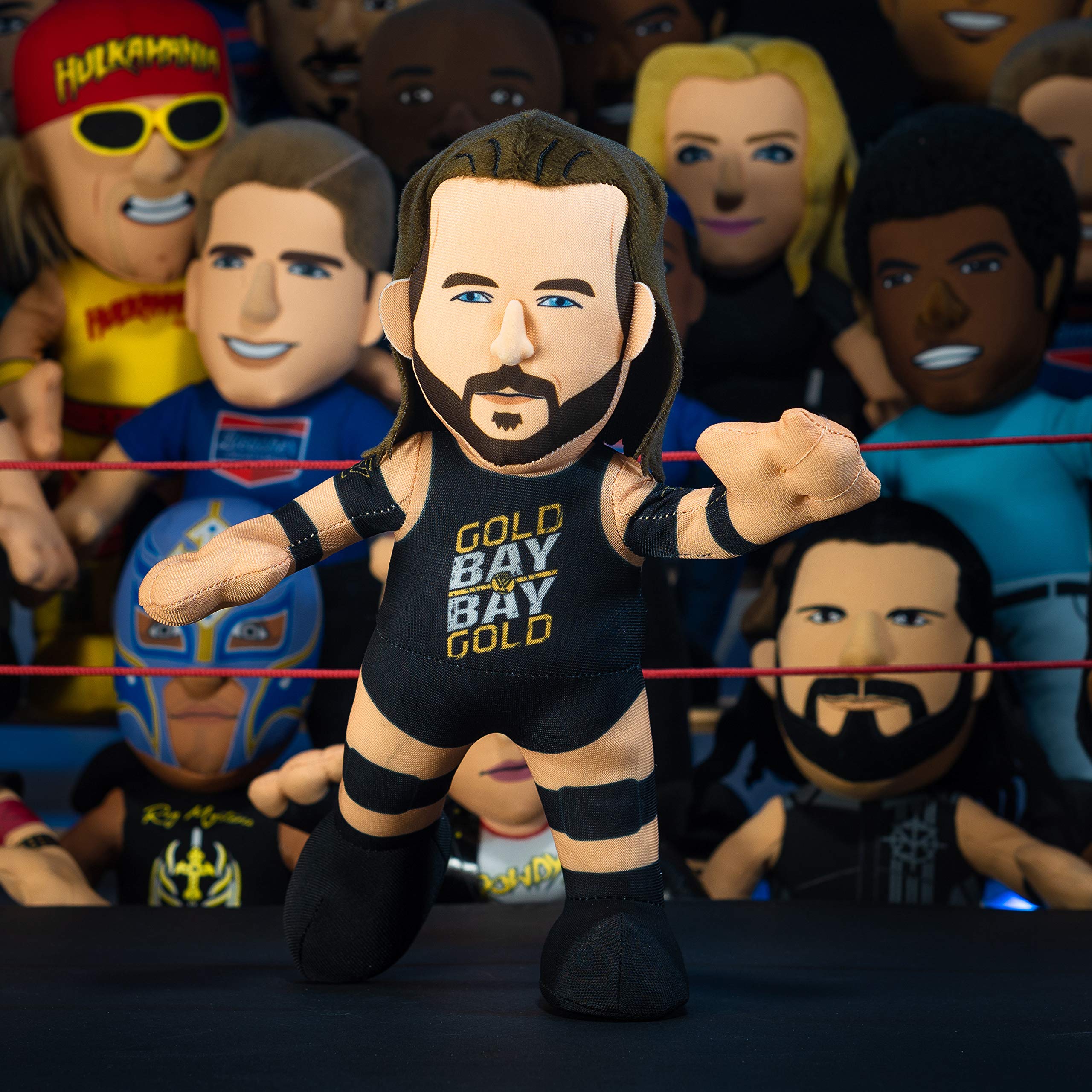 Foto 5 pulgar | Figura de Peluche Bleacher Creatures Wwe Adam Cole de 10 Pulgadas - Venta Internacional