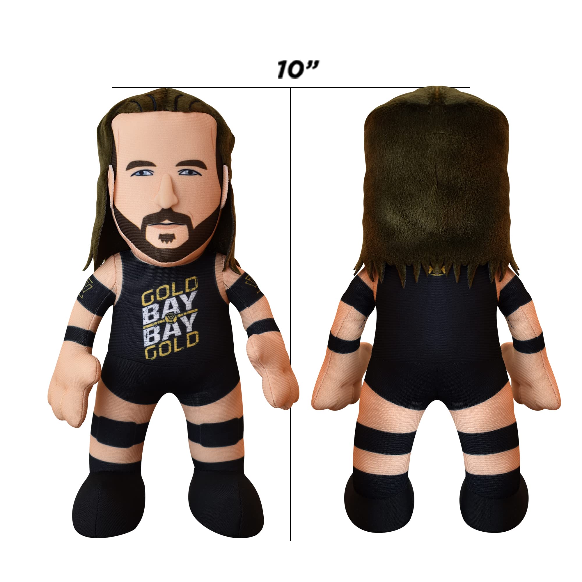 Foto 8 pulgar | Figura de Peluche Bleacher Creatures Wwe Adam Cole de 10 Pulgadas - Venta Internacional