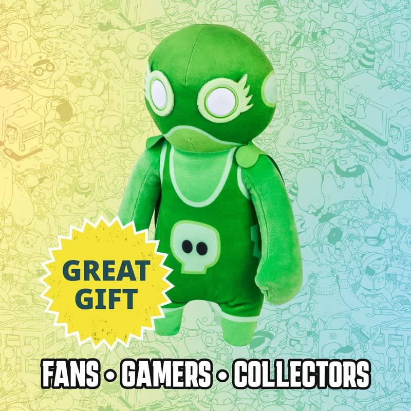 Foto 4 pulgar | Peluche Gang Beasts Green Wrestler 30 cm - Venta Internacional