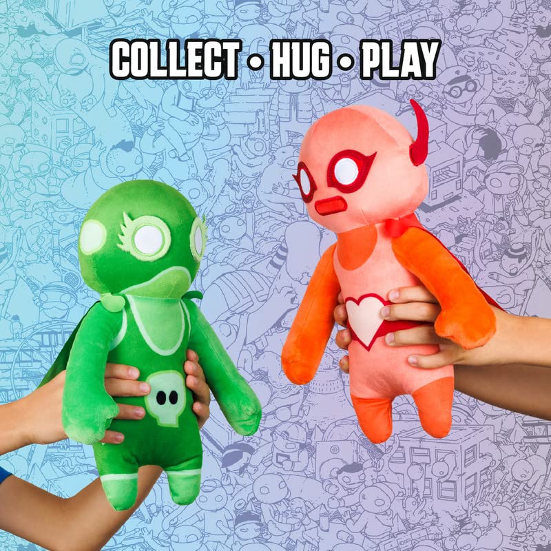 Foto 5 pulgar | Peluche Gang Beasts Green Wrestler 30 cm - Venta Internacional