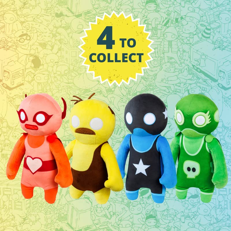 Foto 6 pulgar | Peluche Gang Beasts Green Wrestler 30 cm - Venta Internacional