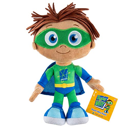 Muñeca De Peluche Mighty Mojo Super Why Whyatt De 25 Cm Con Licencia Oficial De Pbs - Venta Internacional