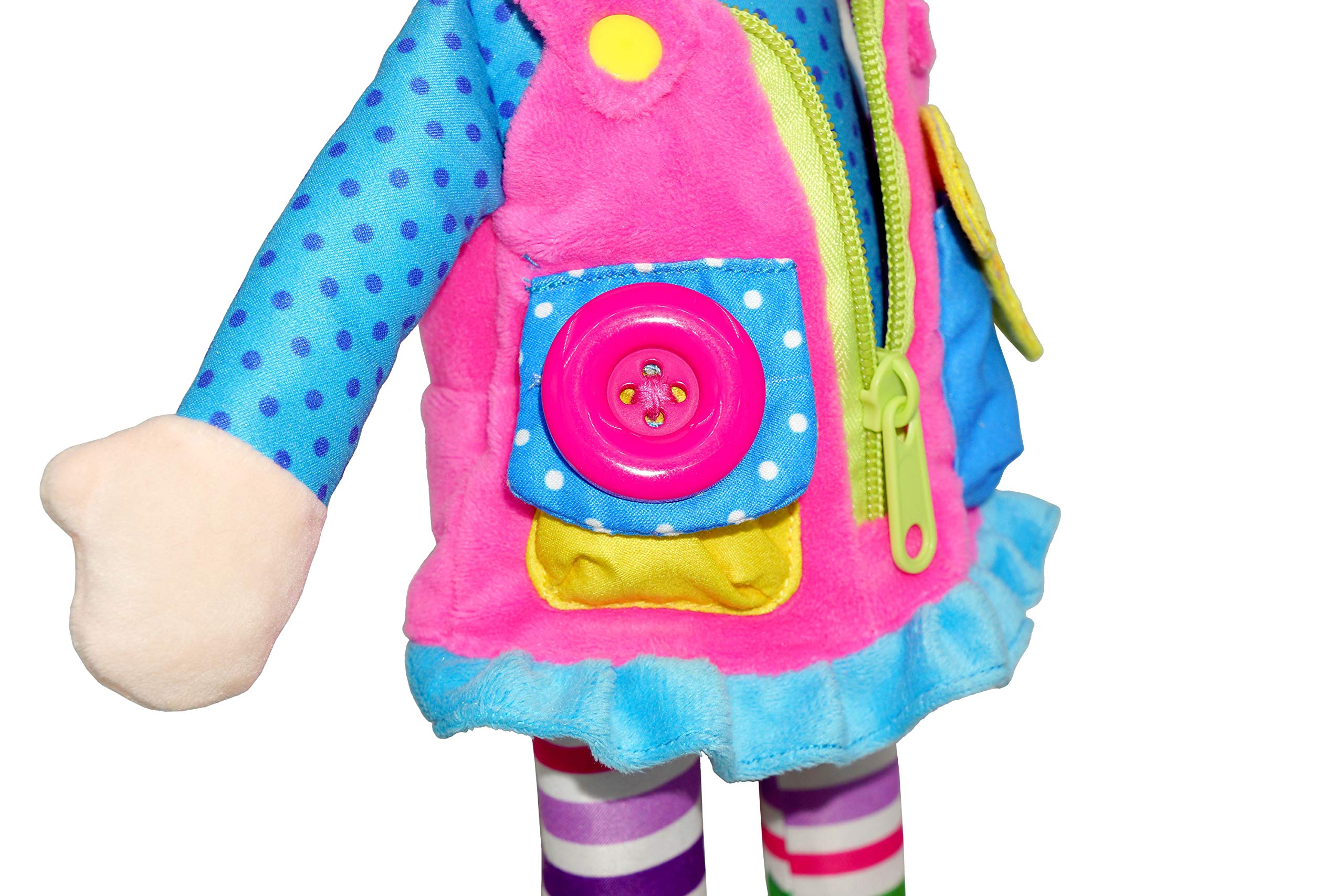 Foto 6 pulgar | Muñeca de Peluche Educativa June Garden Dressy Friends - Venta Internacional
