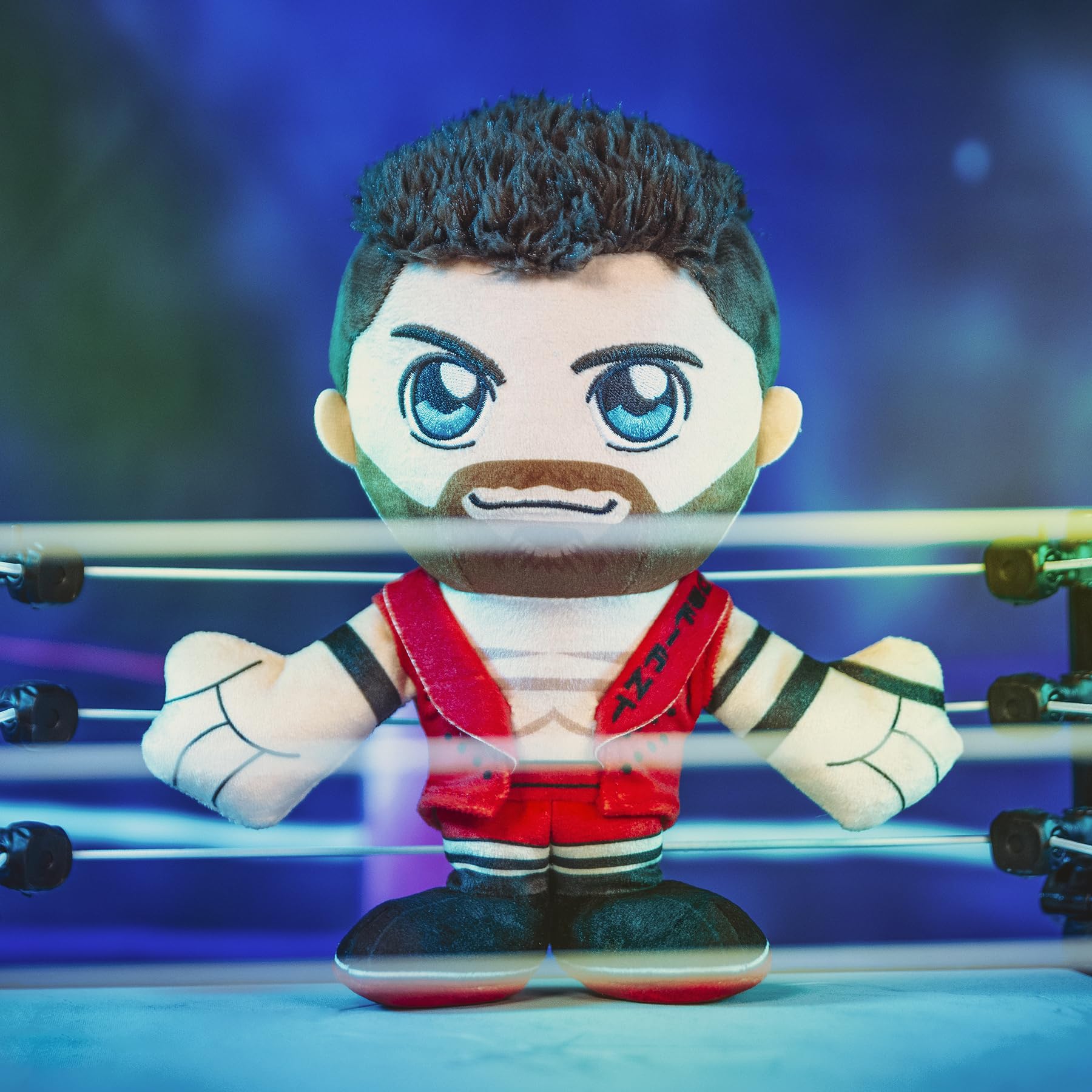 Foto 5 pulgar | Peluche Bleacher Creatures WWE L.A. Knight 8 Kuricha - Venta Internacional