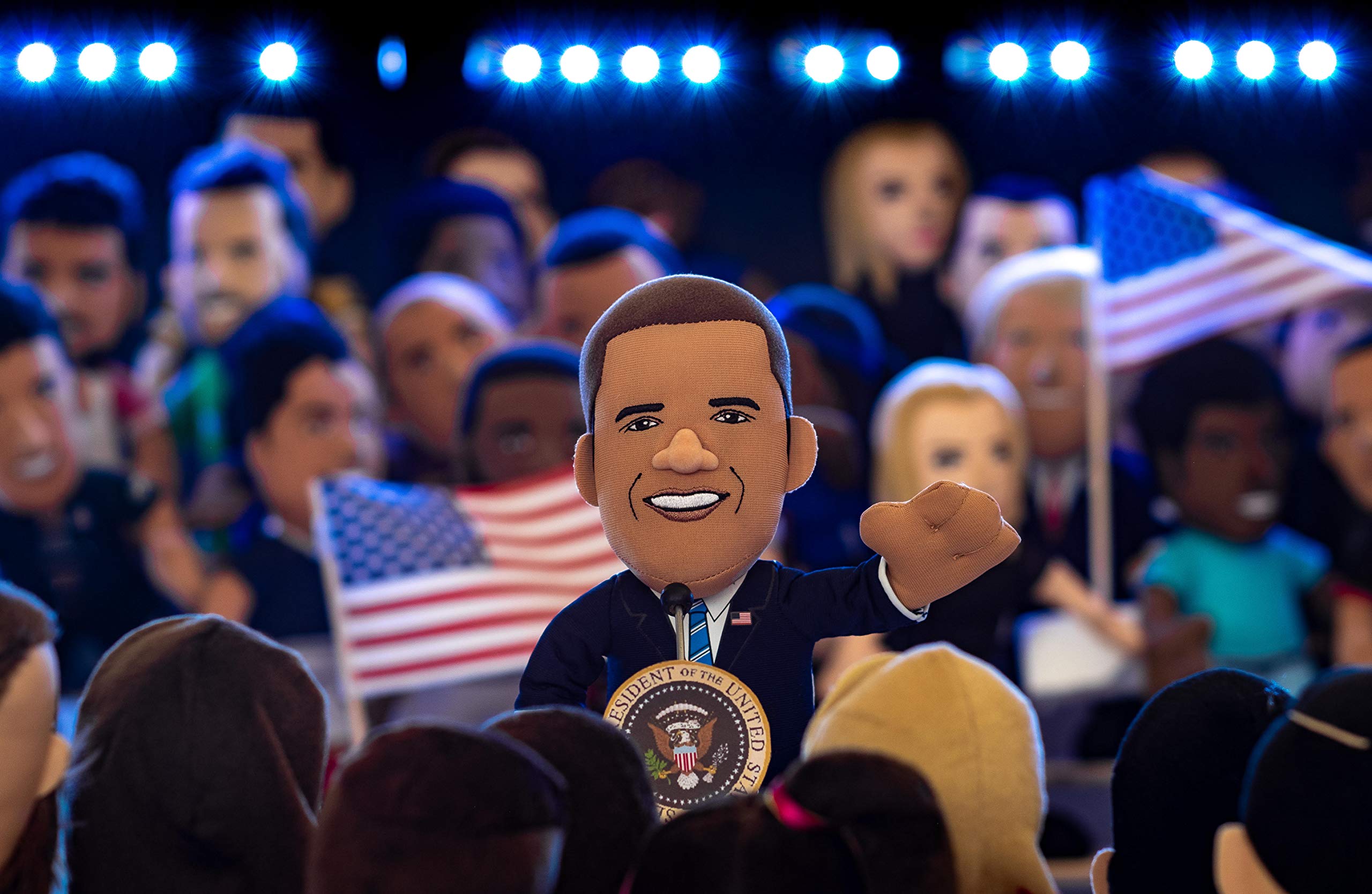 Foto 5 pulgar | Figura de Peluche Bleacher Creatures Del Presidente Barack Obama 25 Cm - Venta Internacional