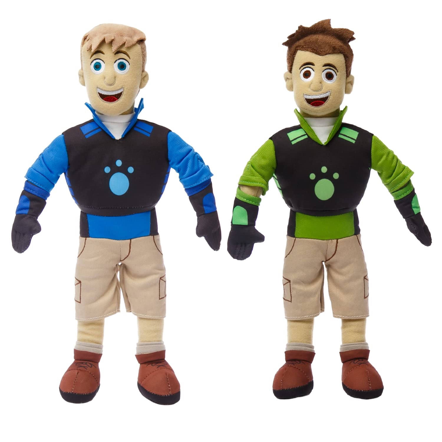 Foto 1 | Muñecos de Peluche Mighty Mojo Wild Kratts Chris & Martin - Venta Internacional