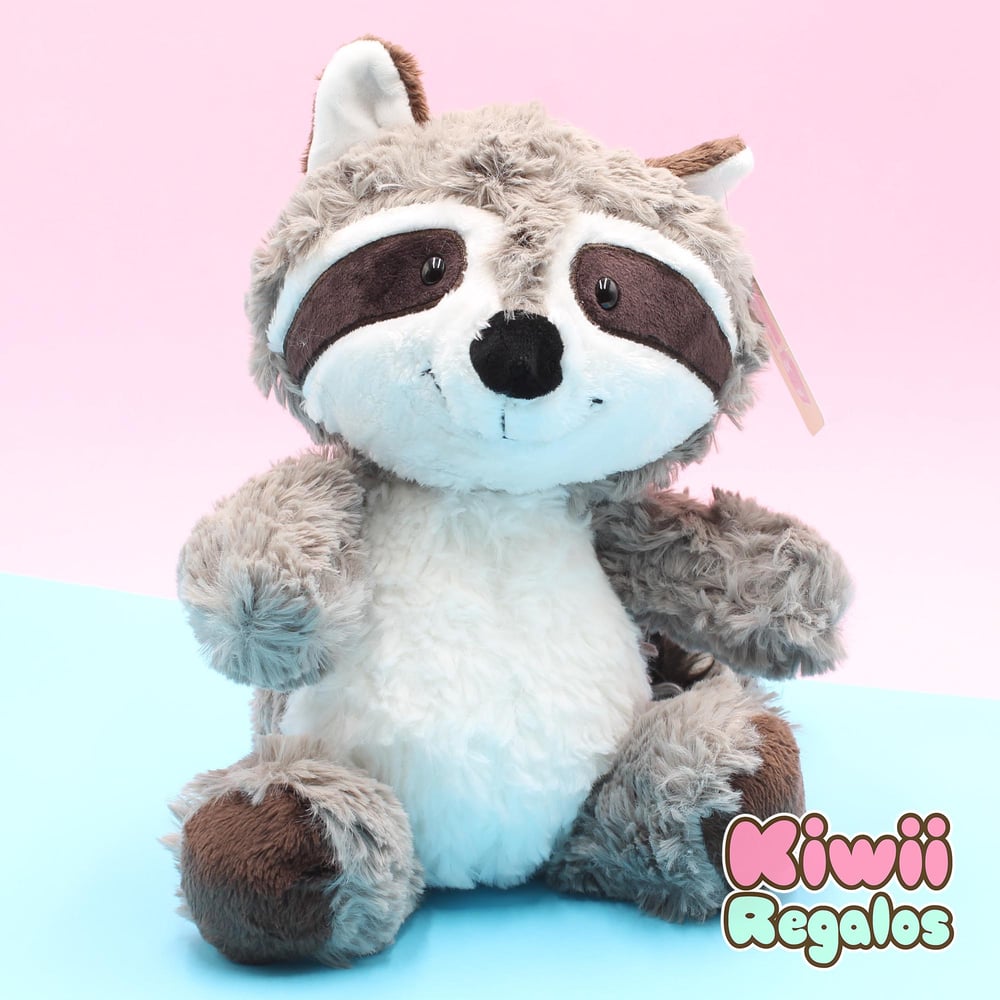 Foto 3 pulgar | Peluche de Mapache 28 cm - Venta Internacional