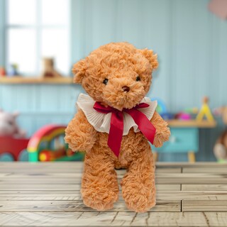 Foto 4 | Osito De Peluche Vintage Café Tierno Y Suave Detalle 30cm