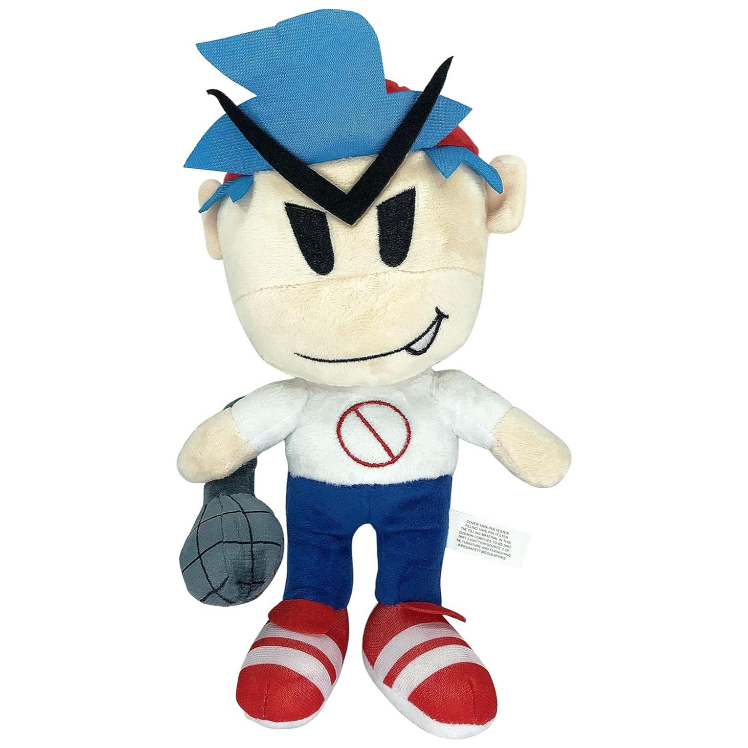 Peluche Boyfriend Friday Night Funkin Azul - Venta Internacional