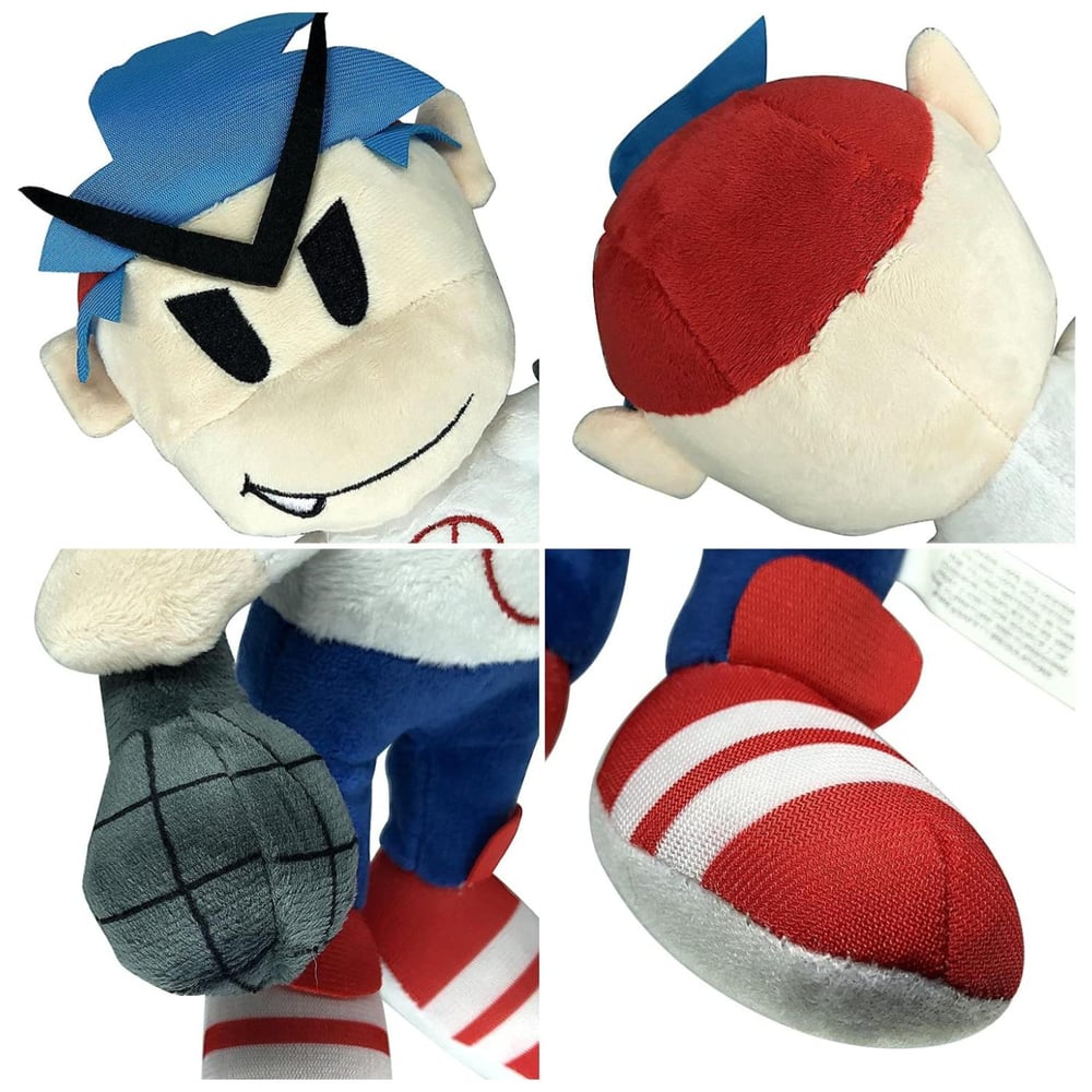 Foto 3 pulgar | Peluche Boyfriend Friday Night Funkin Azul - Venta Internacional