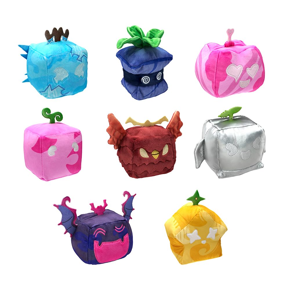 Foto 3 pulgar | Pack de 2 Peluches Coleccionables Phatmojo Blox Fruits Mystery Fruit - Venta Internacional