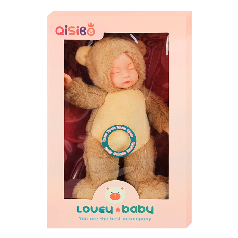 Foto 3 pulgar | Muñeco de Peluche Sleepy Ted Reborn Lovey Baby - Venta Internacional