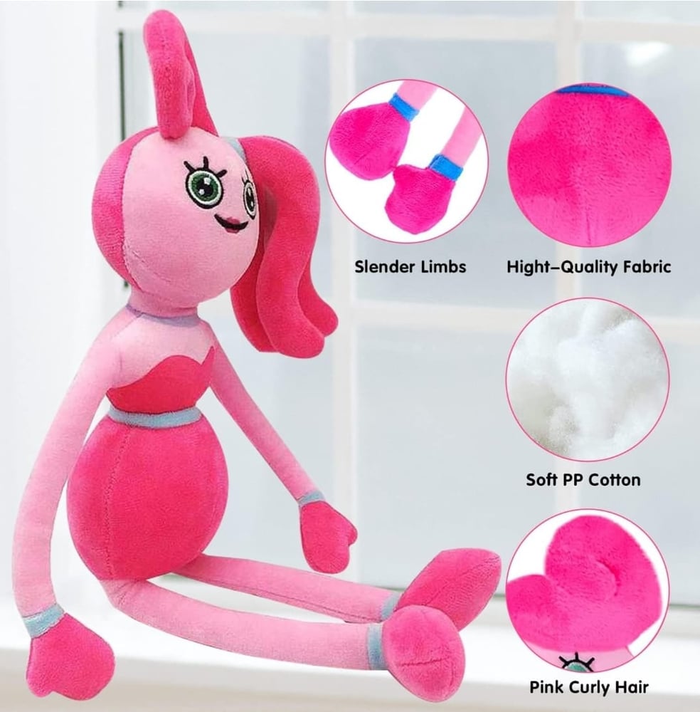 Foto 3 pulgar | Muñeca de Peluche con Patas Largas Playtime 50 cm - Venta Internacional