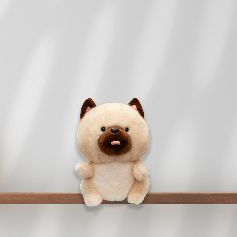 Foto 5 pulgar | Peluche De Perrito Tierno Esponjoso Y Suave 16cm
