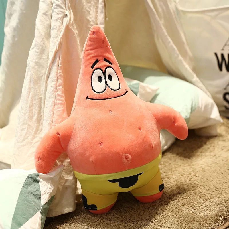 Foto 3 pulgar | Peluche De La Serie Animada De Bob Esponja Con La Estrella De Patrick 35 Cm - Venta Internacional